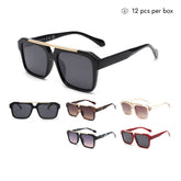 thick aviator sunglasses V120085
