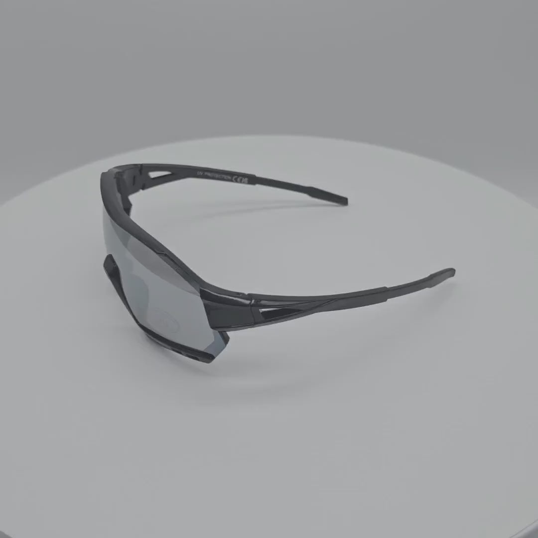 K1003-QX Gafas de sol de plástico para niños al por mayor para ciclismo 1 docena (12 piezas)