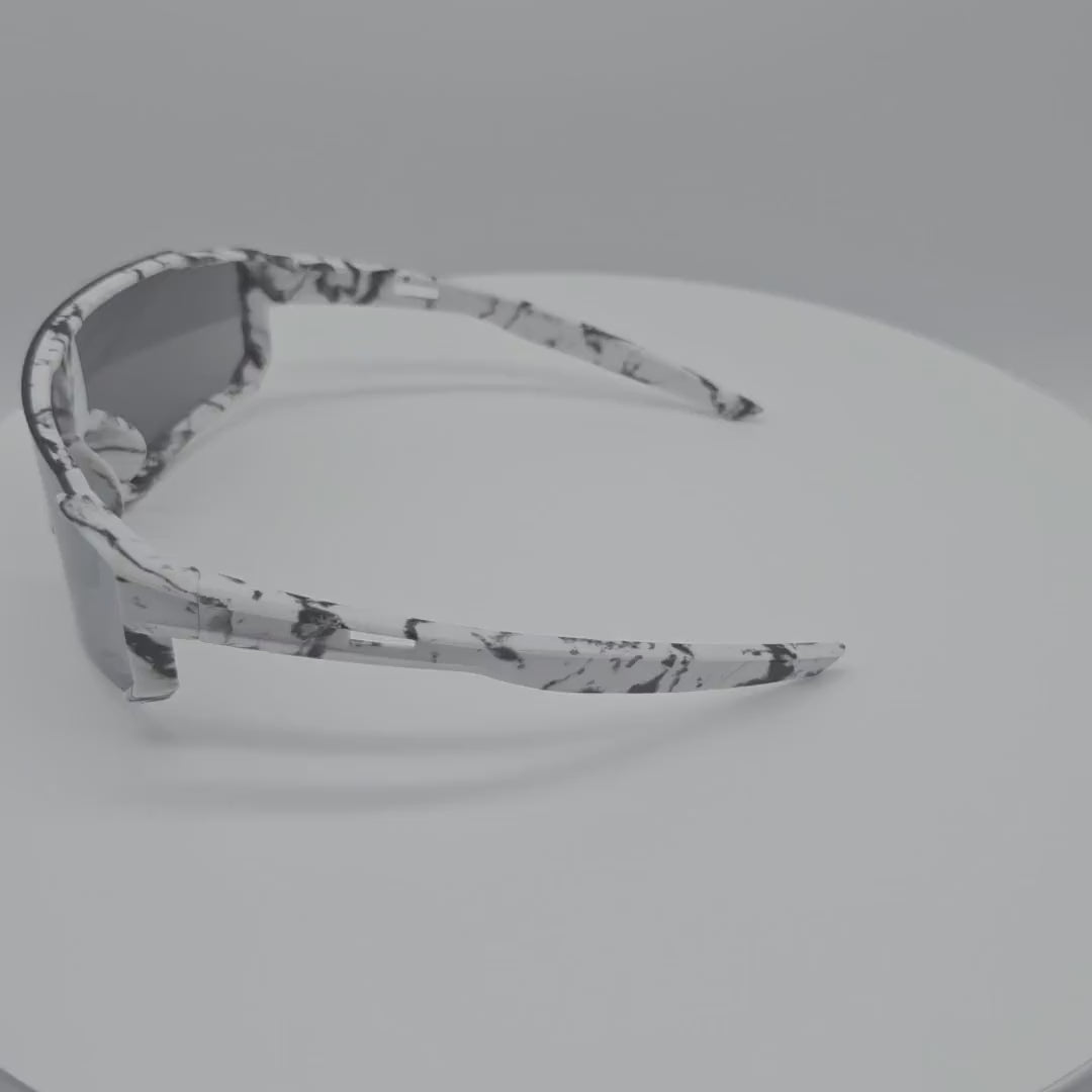 V130134-QX Gafas de sol deportivas de plástico para ciclismo, venta al por mayor, para mujeres y hombres, 1 docena (12 piezas)