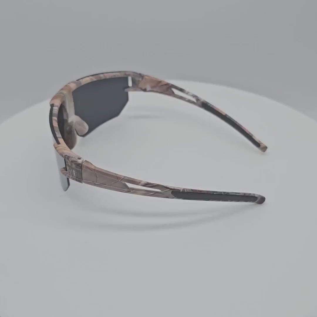 V130133-QX Gafas de sol deportivas de plástico para mujeres y hombres a granel, 1 docena (12 piezas)