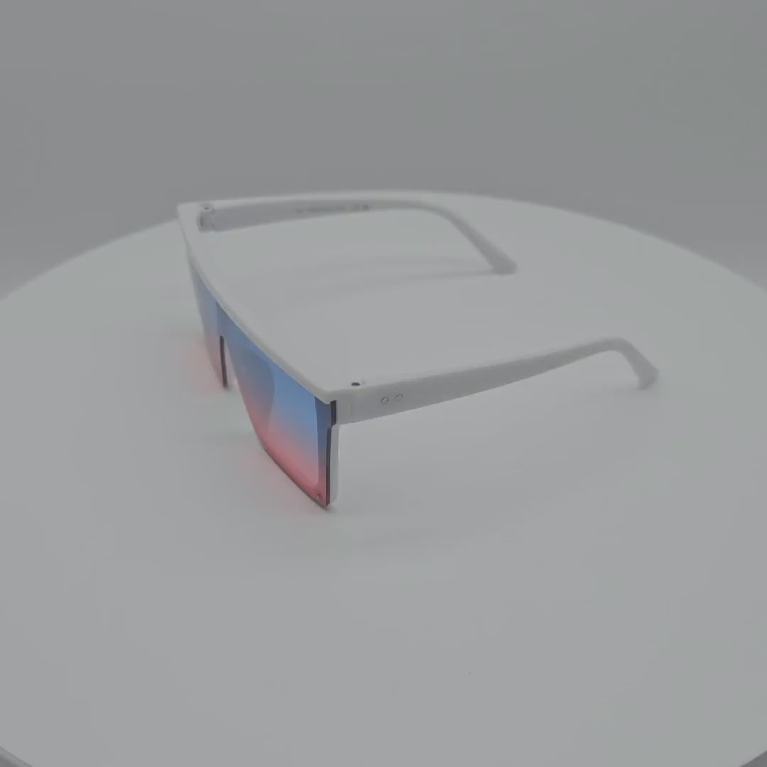 SK8004 One Piece Plastic Kid Sunglasses in Bulk 2 Dozen (24pcs)