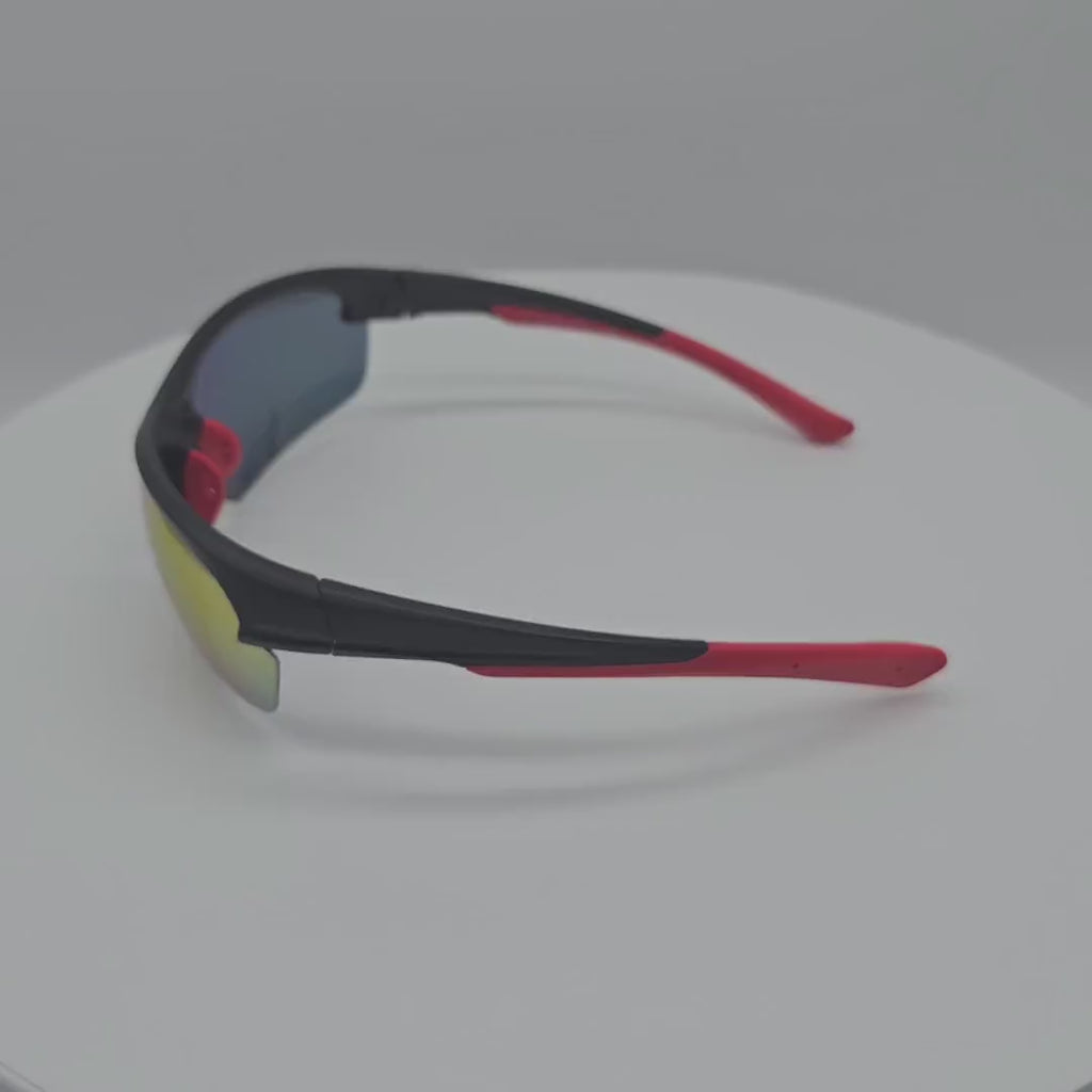 VB8014 Semi-rimless Unisex Polarized Running Sunglasses Wholesale 1 Dozen (12pcs)