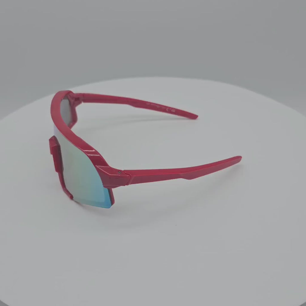 K1001-QX Wholesale Plastic Baseball Sunglasses for Kids 1 Dozen (12pcs)