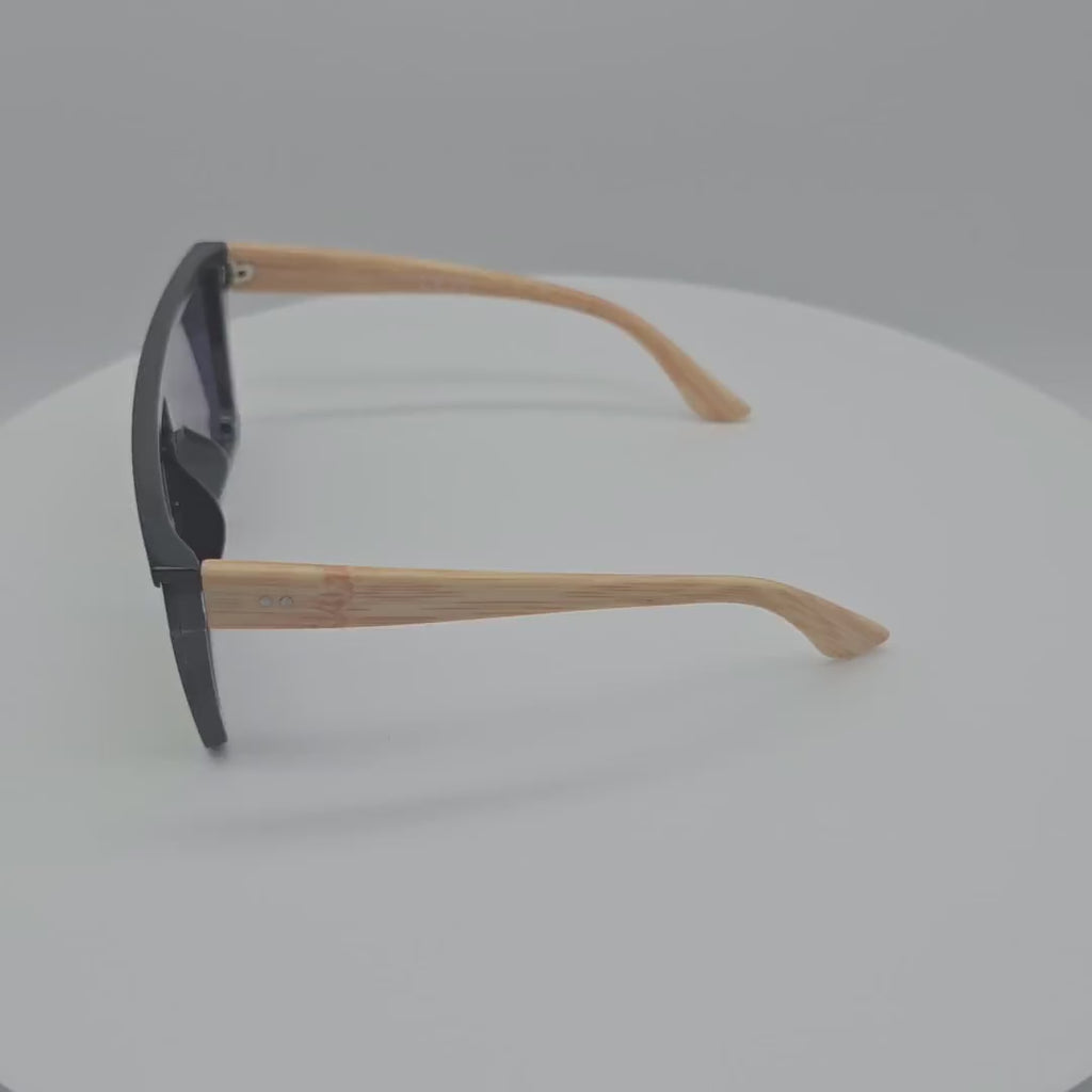 VSA001-MW Women & Men Plastic Big Frame Sunglasses Sports Wholesale 2 Dozen (24pcs)