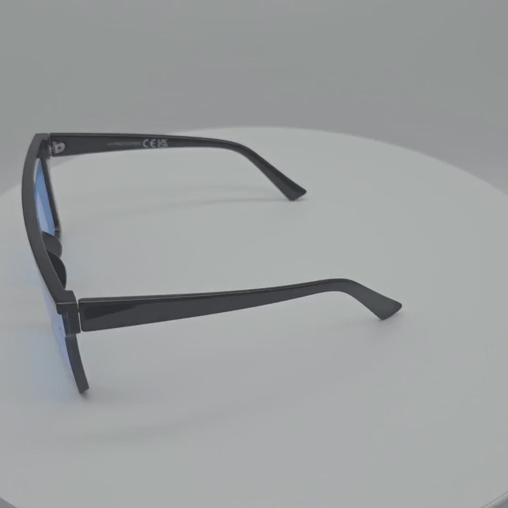 V110038 One Piece Women & Men Big Sunglasses Wholesale 2 Dozen (24pcs)