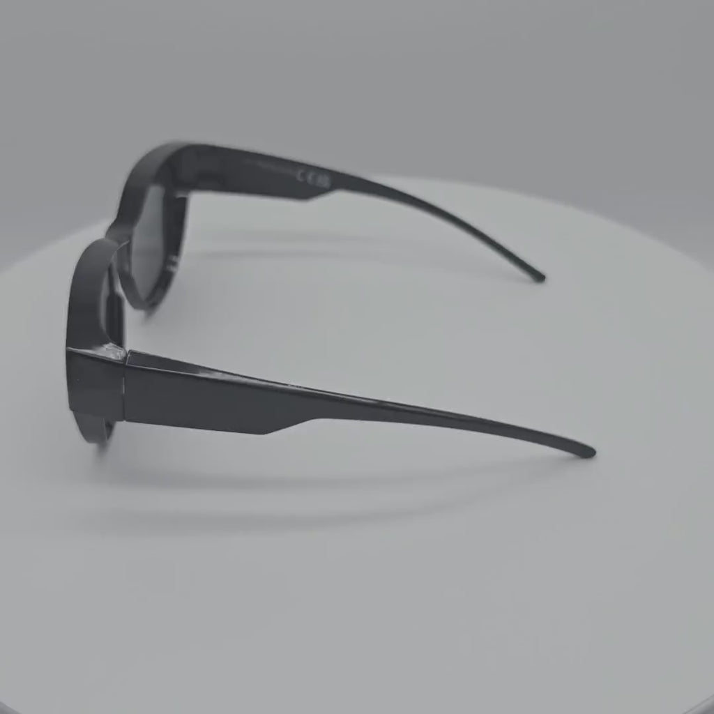 VB1408-FH Women & Men Plastic Polarized Fit-over Sunglasses Running Sunglasses for Men in Bulk 1 Dozen (12pcs)