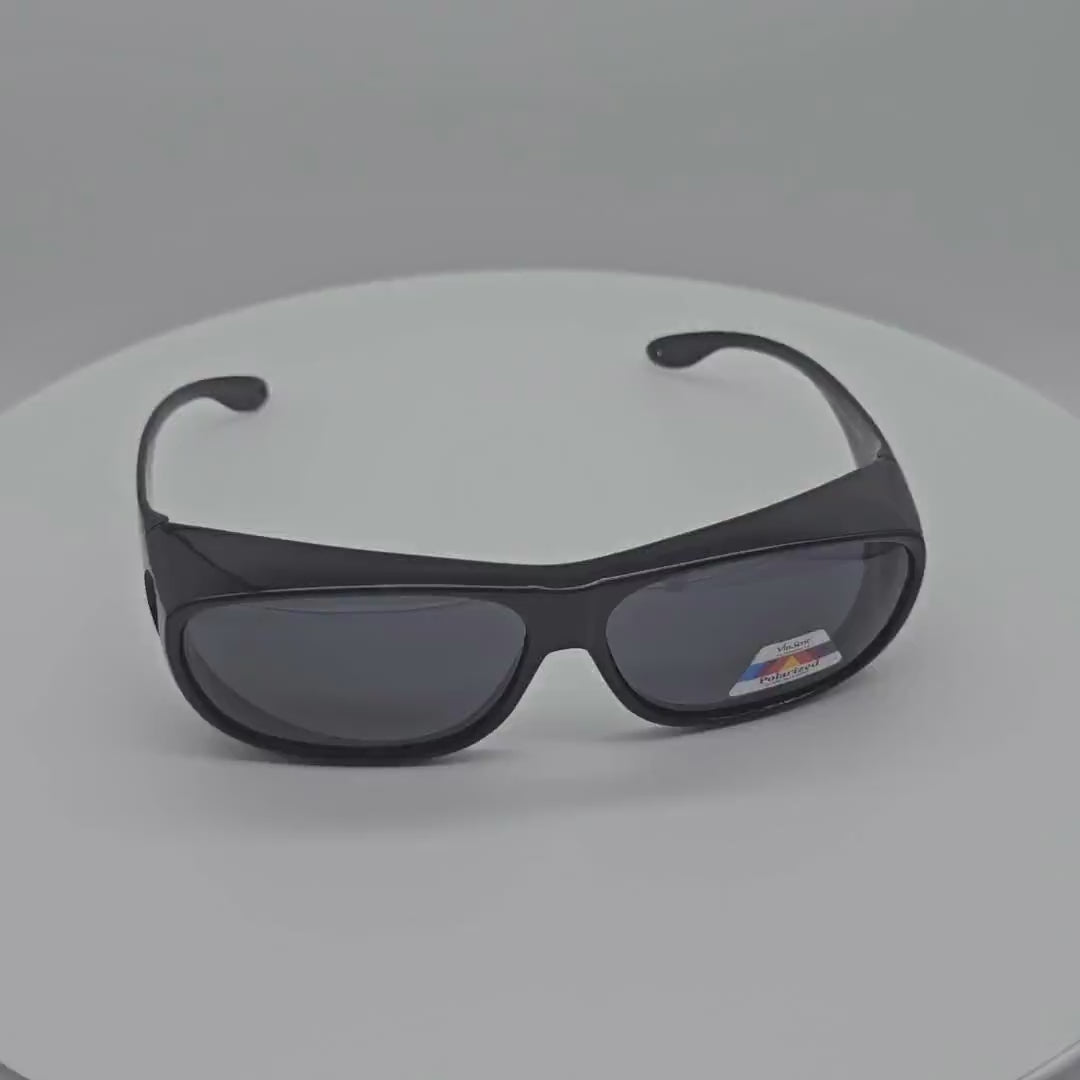 BL7030-FH Women & Men Sports Wholesale Plastic Polarized  Fit-over Sunglasses Wrap Around Goggles 1 Dozen (12pcs)